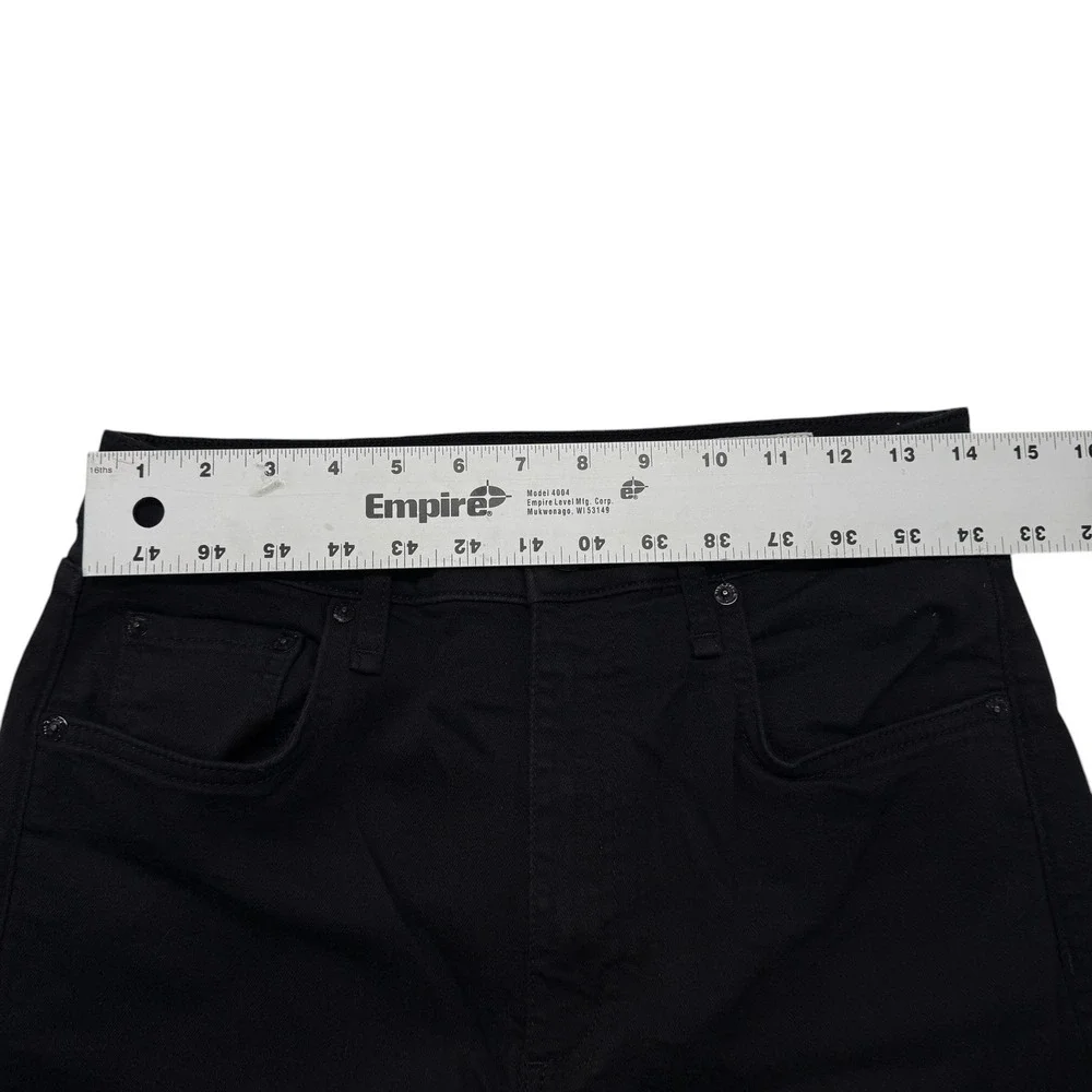 Rag & Bone Sofie High-Rise Ankle Ultra Wide‎ Leg Jeans Black Womens 30 x 29